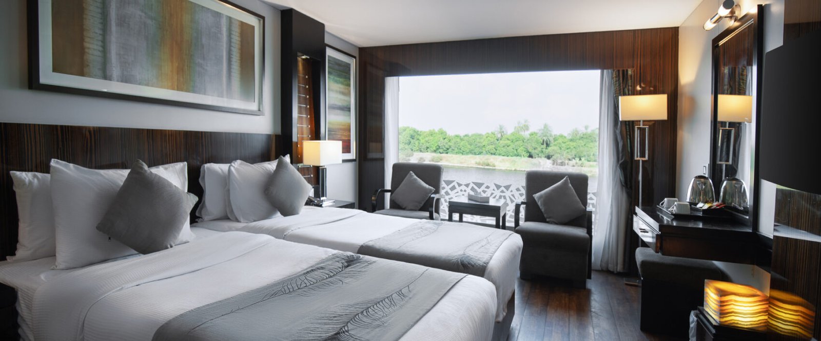 Le Fayan Nile Cruise Cabin