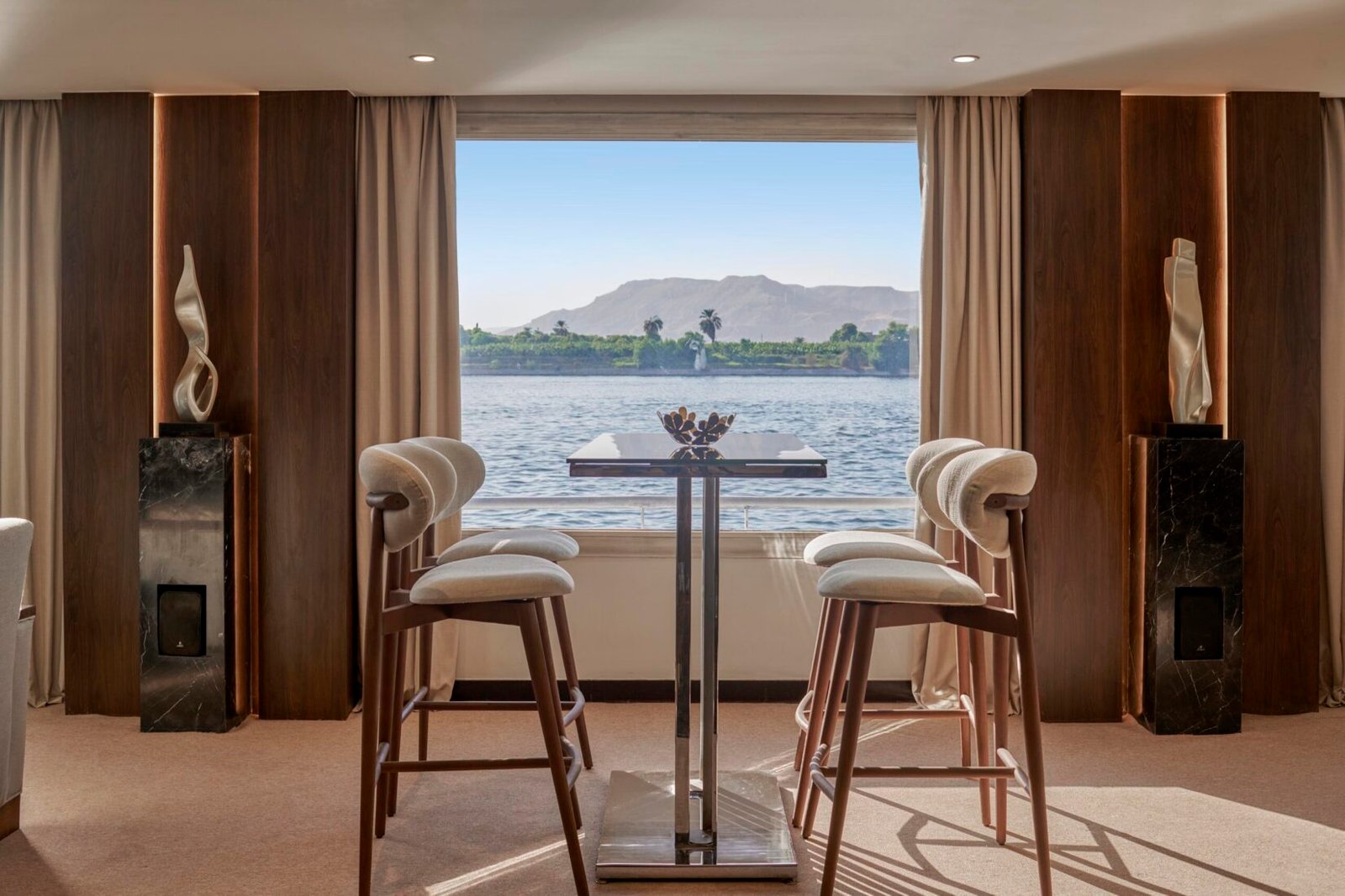 Experience the beautiful scenery of Egypt aboard the Royal Lily."