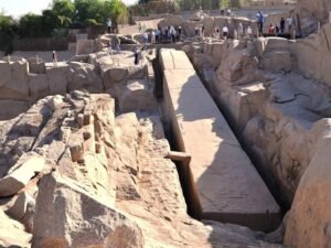 Unfinished obelisk in Aswan