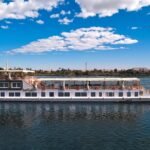 The modern small cruise in the Nile with Swan