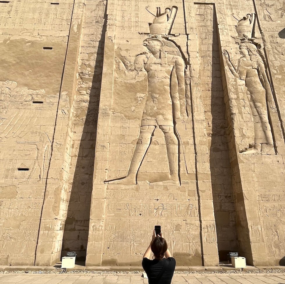 Edfu visit in Nile cruise
