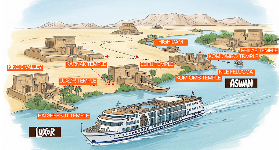 A 14-Day Egypt Itinerary With a Nile Cruise