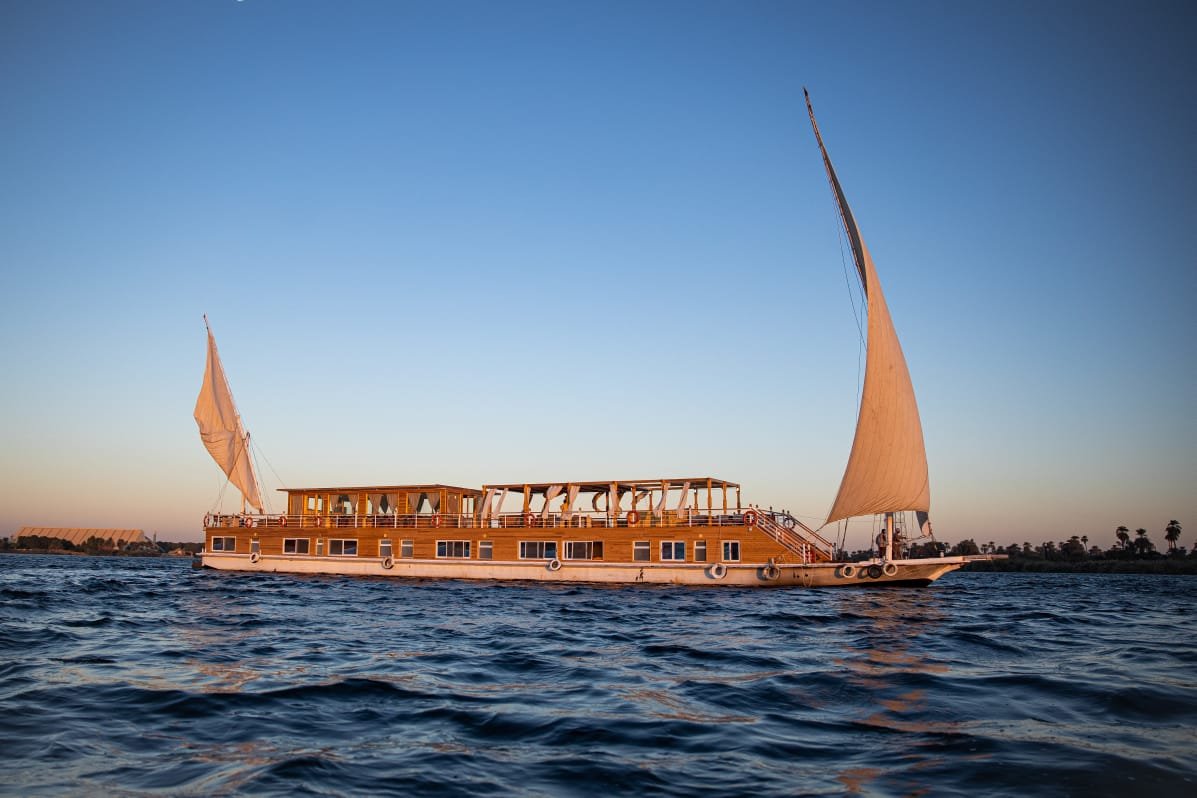 Dahabiya on River Nile