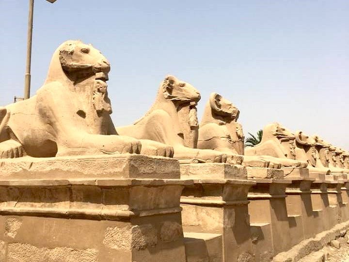 Karnak Temple in Luxor city
