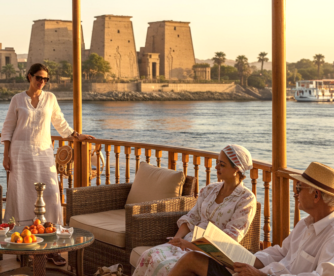 Etiquette Nile cruise in Egypt