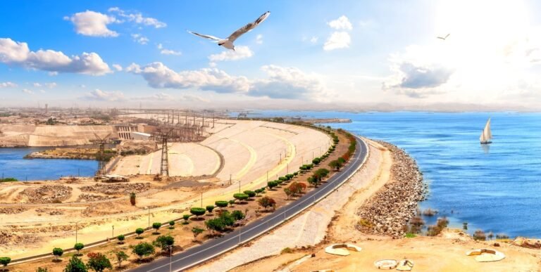 High Dam in Aswan egypt