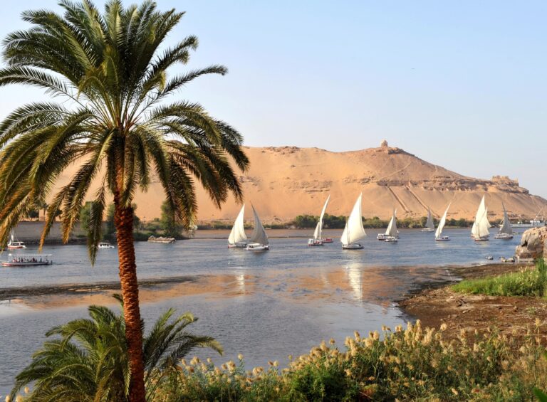 The River Nile in Egypt
