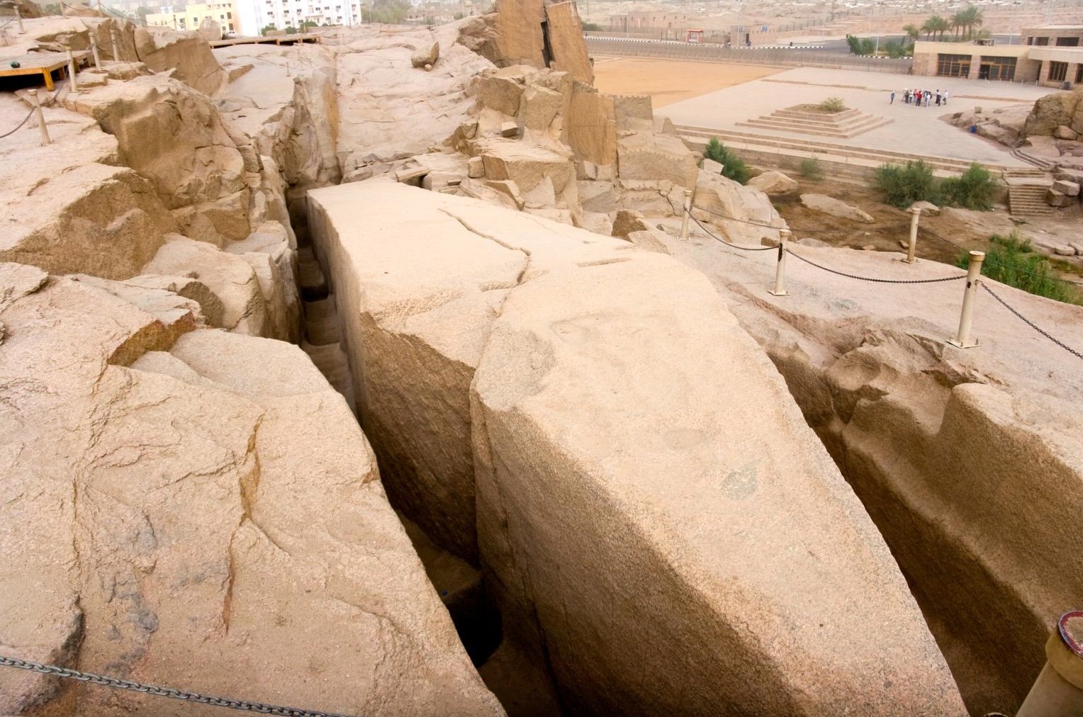 The obelisk in Aswan