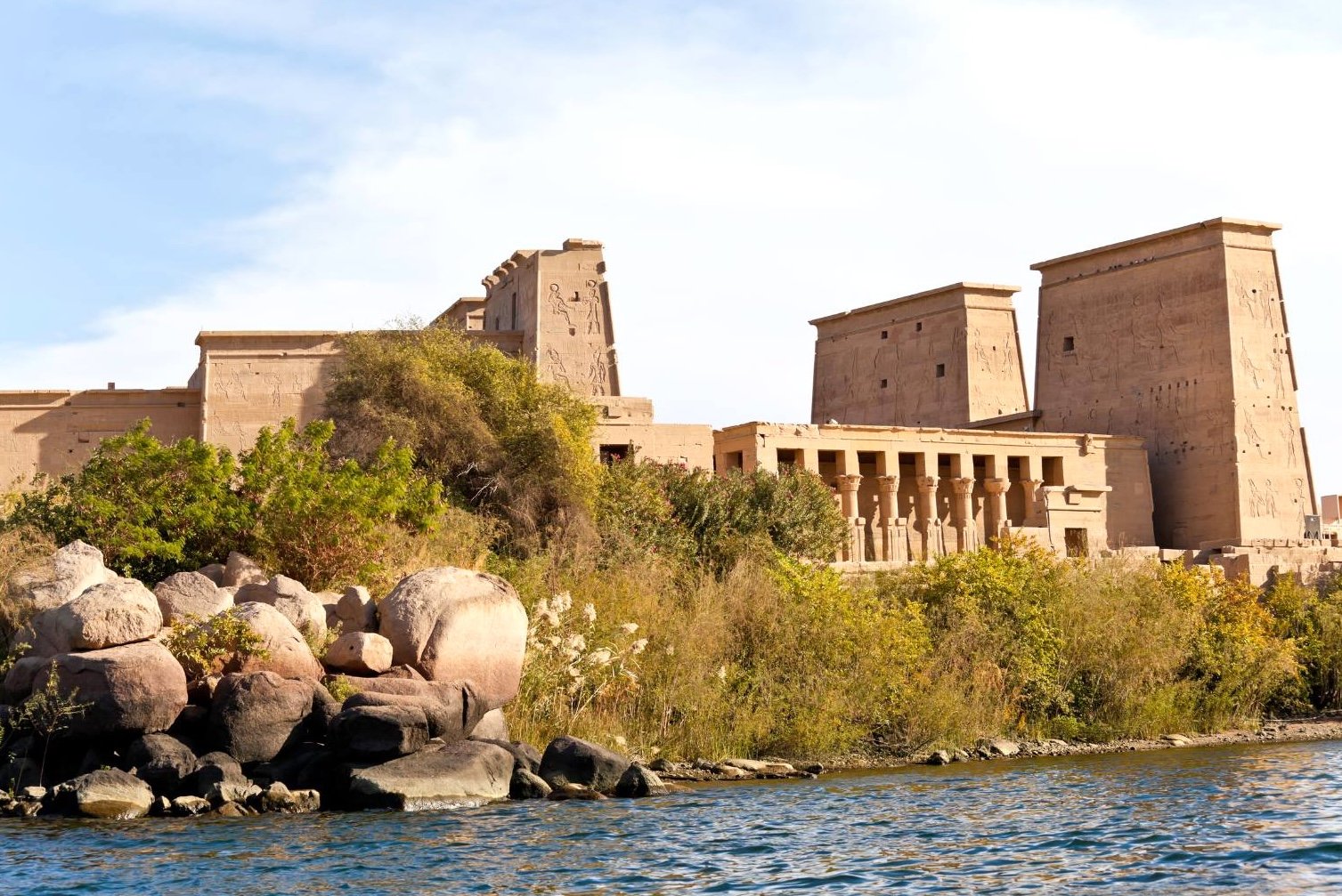 Philae temple in Aswan