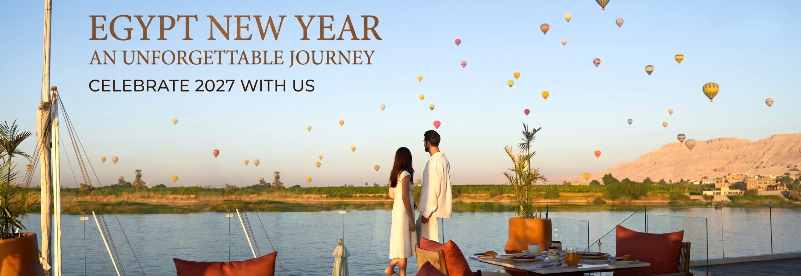 New Year 2027 Nile Cruise – 4 Days in Egypt