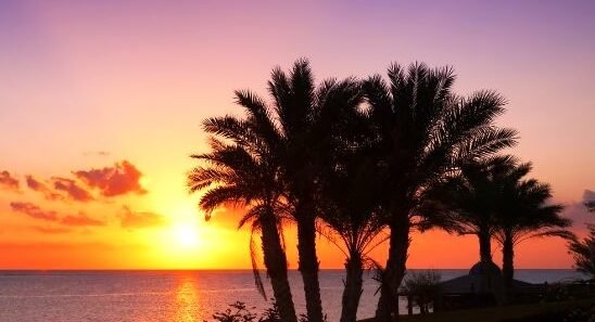 Sunset in Egypt