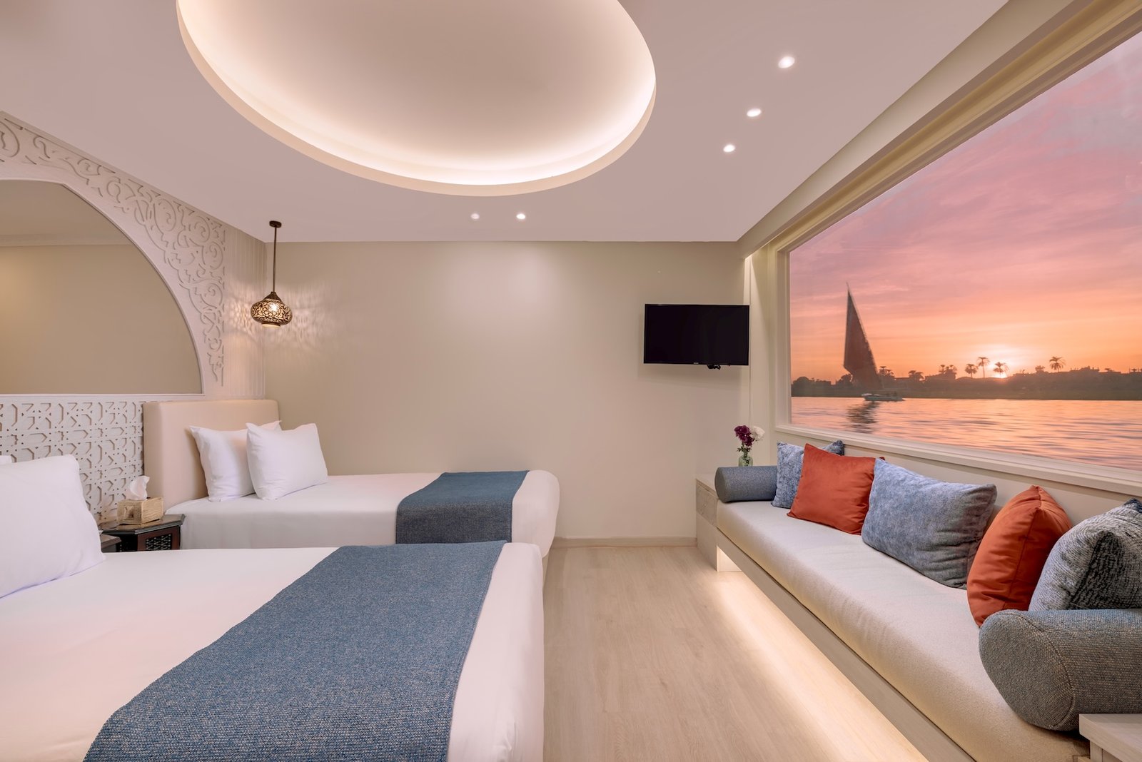 Nawara Dahabiya Cabin