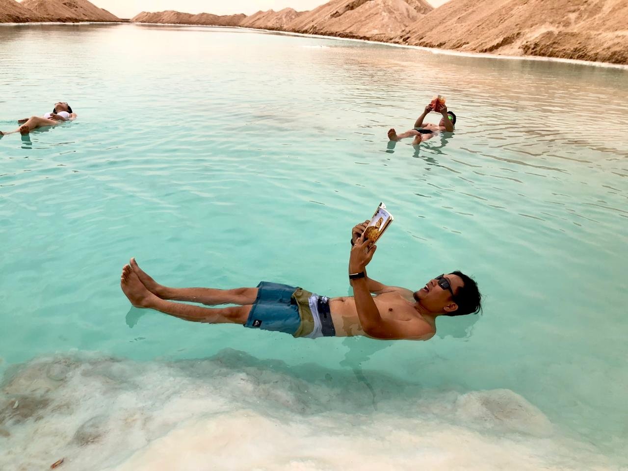 Siwa salt lake