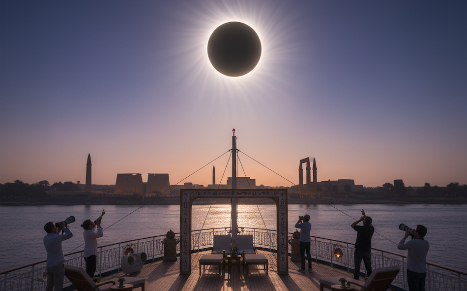 Solar eclipse 2027 in Egypt