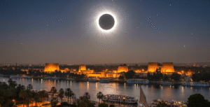 What is the best Nile cruise package for a solar eclipse in August 2027?