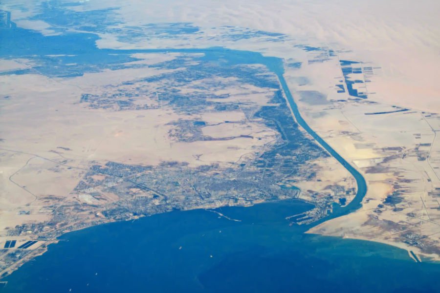 Where is the Suez Canal located, and what is its importance?