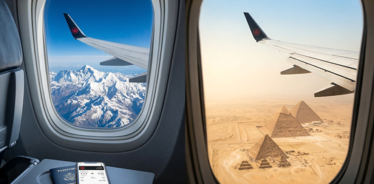Travel to Egypt from Canada exploring the pyramids and Nile cruise experience
