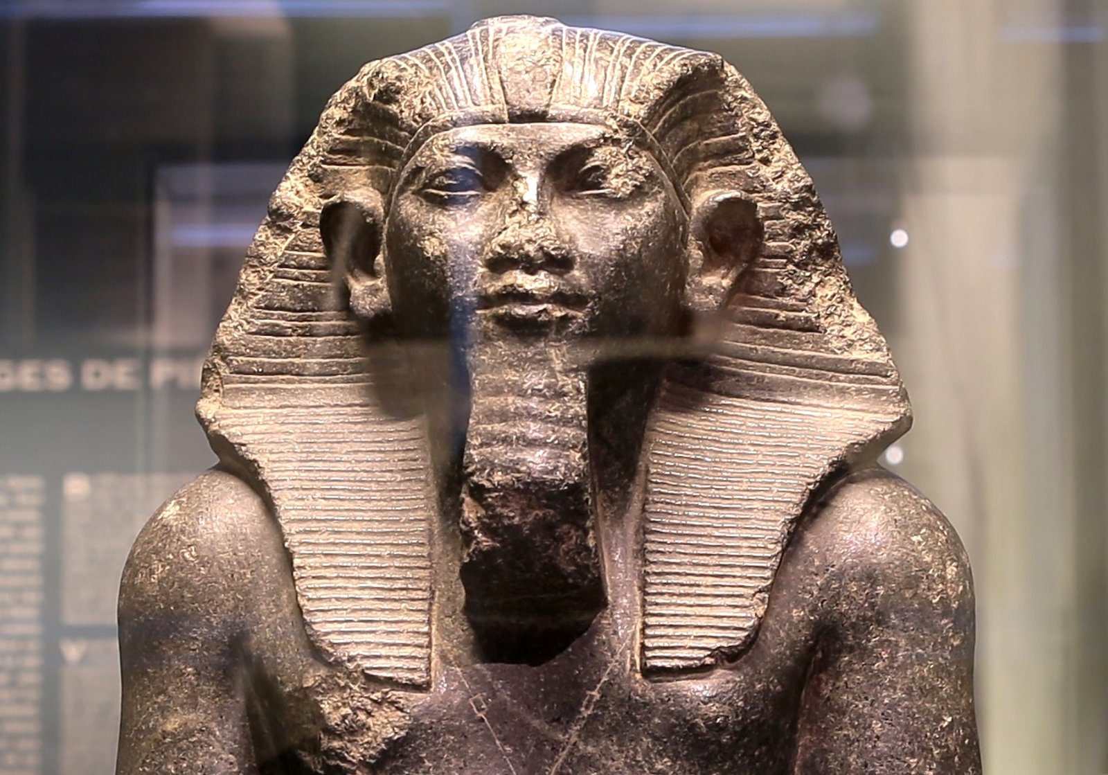 Middle Kingdom art and historical tours are highlighted by ancient statues of Pharaoh Senusret II on display in Egypt.