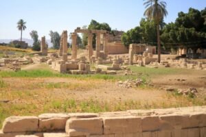 Montu temple in Luxor city