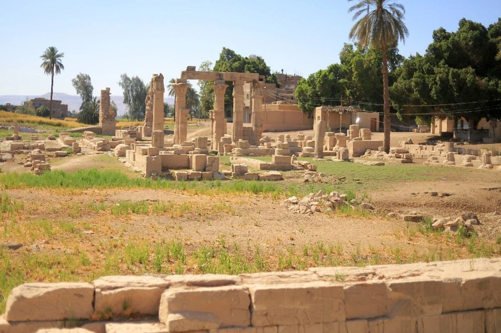 Montu temple in Luxor city