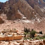 The monastery of St. catherine in the heart of Sinai Mountains