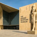 The best view for Grand Egyptian musuem in Egypt