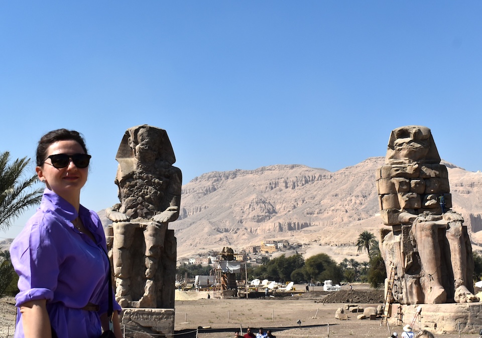 colossi of memnon Luxor