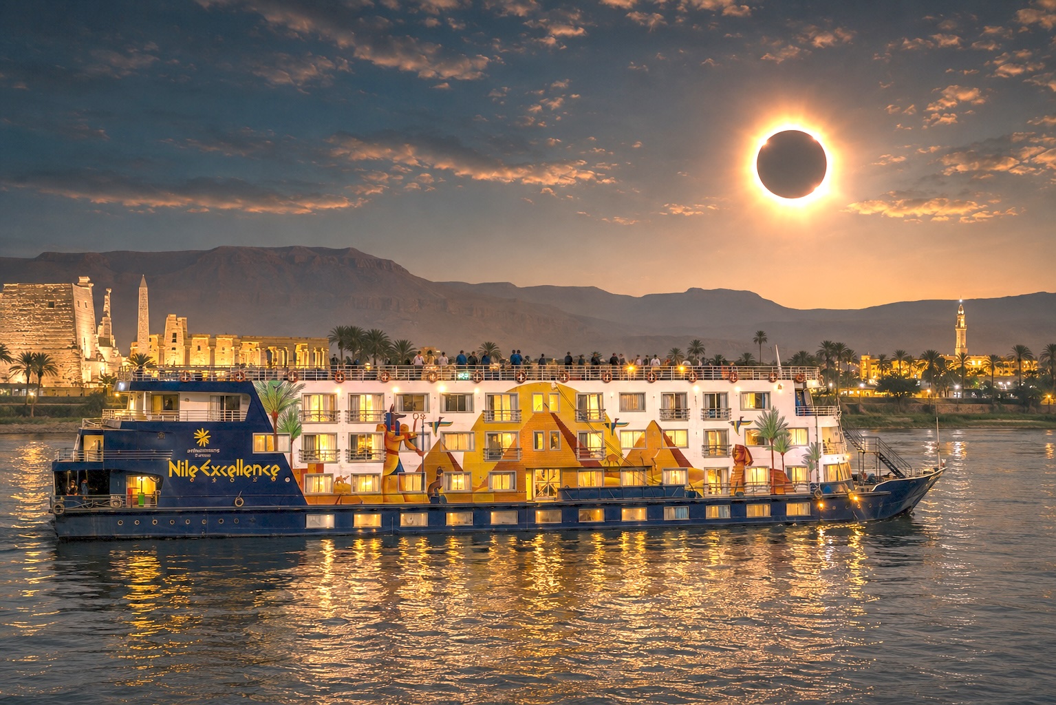 Total solar eclipse journey 2027 in Egypt | An exclusive experience on the Nile