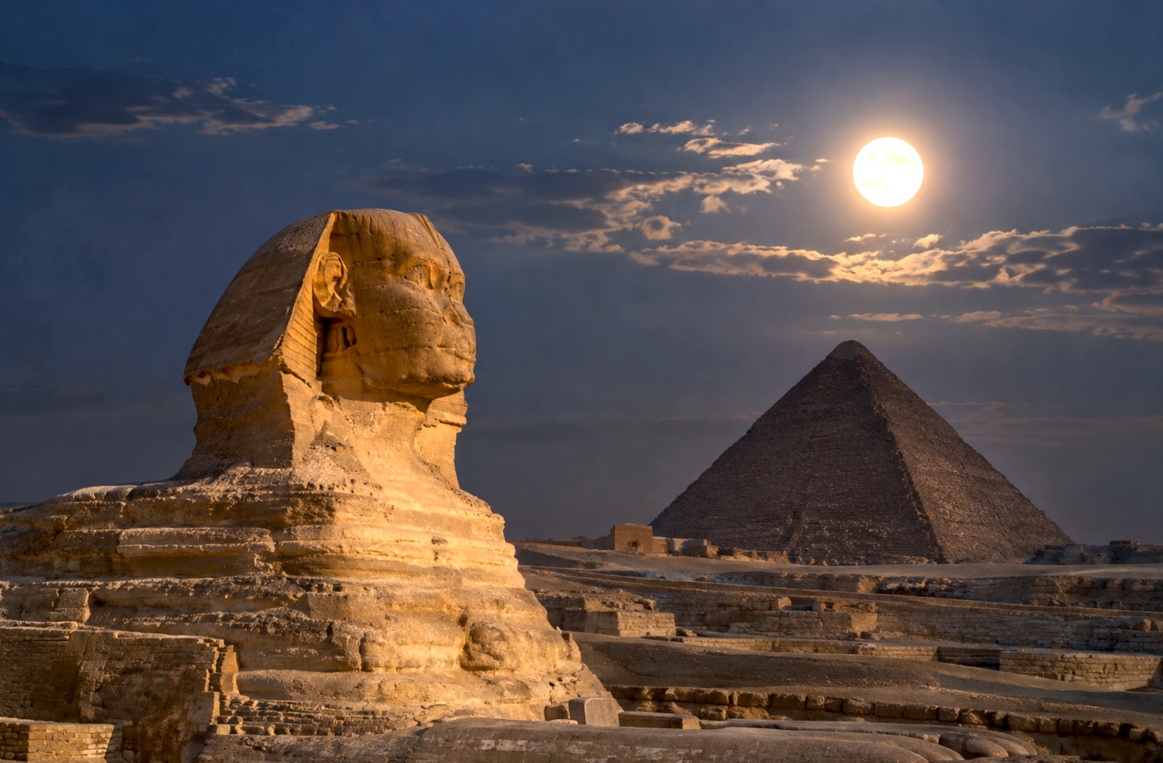 Did pharaohs reach the moon?